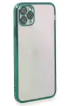 Apple iPhone 11 Pro Kılıf Razer Lensli Silikon - Yeşil-5