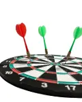15 İnç Dart Tahtası Seti Dayanıklı Yapı 4 Metal Dart Oku-3
