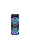 RGB Işıklı Bluetooth Hoparlör Kablosuz Taşınabilir Stereo Speaker-2