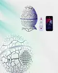 Çocuk Odası İçin Galaxy Projektör + Beyaz Gürültü + Uzaktan Kumandalı-2