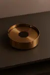 Paslanmaz Çelik Kapaklı Küllük 10 cm-2