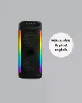 Çift 4 inç Hoparlörlü RGB Işıklı Bluetooth Ses Siste-3