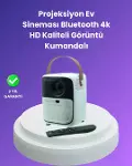Çoklu Giriş Destekli Projektör – HD, USB ve Kulaklık Bağlantı Seçenekleriyle Geniş Uyumluluk-1