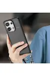 Xiao Red Note 13 Pro 4G Kılıf Elegant Kapak - Derin Mor-2
