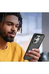 Xiao Red Note 13 Pro 4G Kılıf Elegant Kapak - Derin Mor-3