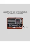 Nostaljik Radyo – Şık Dekoratif Tasarım ve Güvenli 2 Yıl Garanti-4