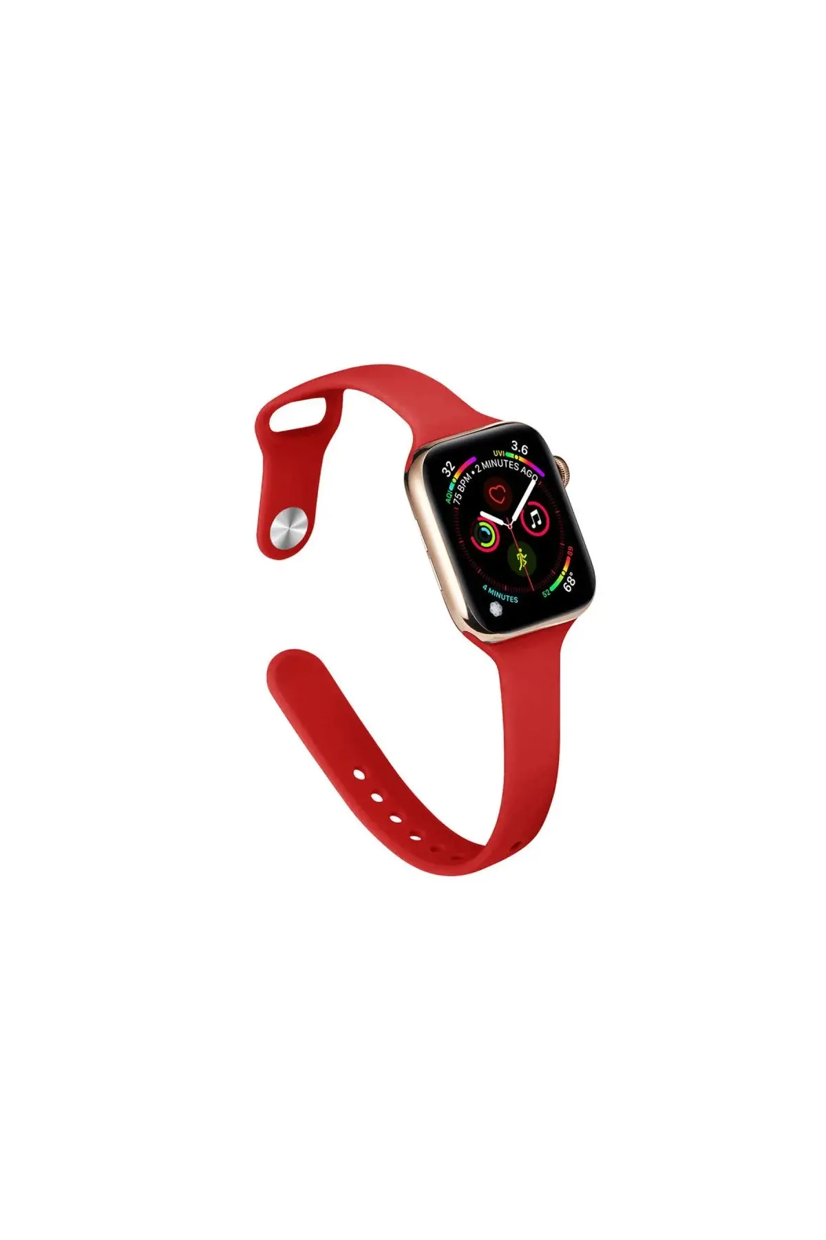 Apple Watch 42mm Klasik Kordon - Kırmızı