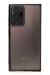Samsung Galaxy Note 20 Ultra Kılıf Razer Lensli Silikon - Siyah-2