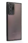Samsung Galaxy Note 20 Ultra Kılıf Razer Lensli Silikon - Siyah-1