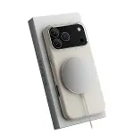 Joko Apple İphone 17 Pro Wonder Deri Magsafe Kapak - Beyaz-3