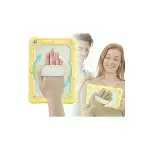 Apple İpad 10.2 (7.nesil) Kılıf Strap New Tablet Kapak - Sarı-2