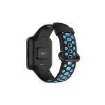 Xiao Red Watch 2 Spor Delikli Kordon - Siyah-mavi-2