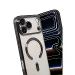 Apple İphone 17 Pro Max Kross Magneticsafe Kapak - Siyah-3