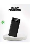 Çoklu Güvenlik Korumalı 20.000 mAh Powerbank Fener Özellikli-1
