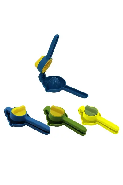 Çevir Sık Anahtarlı Renkli Plastik Meyve Sıkacak