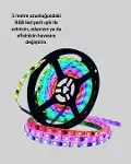 Dekoratif Kumandalı Şerit LED 5 Metre-3