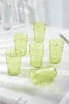 Akrilik Yeşil Tekli Kısa Bardak & Su Meşrubat Kahve Yanı Bardağı 400 ml ( Cam Değildir )-4
