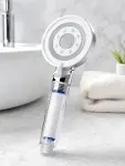 Filtre Hazneli Basınç Artırıcı Duş Başlığı Kireç Filtreli El Duşu-3