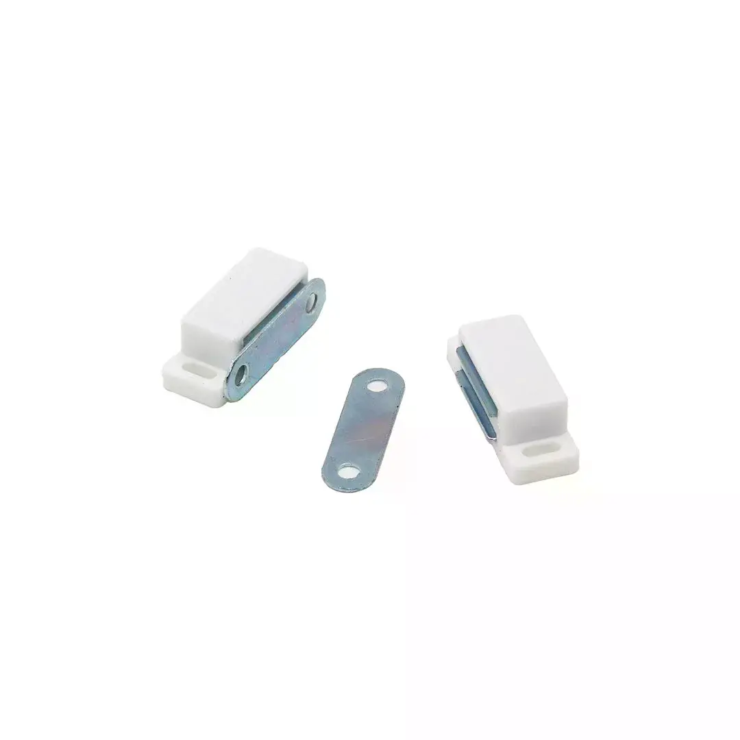 50 Adet Beyaz 4.5CM Mıknatıslı Sineklik Çıt Çıt