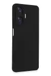 Realme C55 Kılıf Nano içi Kadife Silikon - Siyah-1