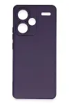 Xiao Red Note 13 Pro Plus Kılıf Nano içi Kadife Silikon - Mor-2