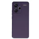 Xiao Red Note 13 Pro Plus Kılıf Nano içi Kadife Silikon - Mor-3