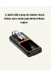 Dijital Ekranlı 20.000 mAh Powerbank | 22.5W Hızlı Şarj + Çoklu Bağlantı Seçeneği Yeni Nesil-4