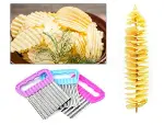 Chips Chopper Şekilli Sebze ve Meyve Dilimleyici-3