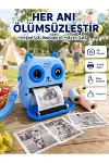 Çocuklar İçin Termal Baskılı Dijital Fotoğraf Makinesi Ön ve Arka Kameralı-1
