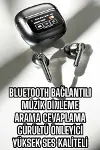 Bluetooth Kulaklık Kablosuz Ekranlı ANC/ENC Destekli Dokunmatik-2
