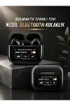 Bluetooth Kulaklık Kablosuz Ekranlı ANC/ENC Destekli Dokunmatik-1