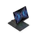 Apple İpad Pro 11 (2024) F11 Ats Kılıf Magic Dönen Klavyeli Tablet Kılıf - Siyah-4