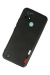Realme C21 Kılıf Loop Deri Silikon - Siyah-2
