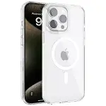 Joko Apple İphone 15 Pro Gleam Pc Sert Magsafe Kılıf - Şeffaf-1