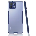 Xiao Mİ 11 Lite Kılıf Platin Silikon - Lacivert-3