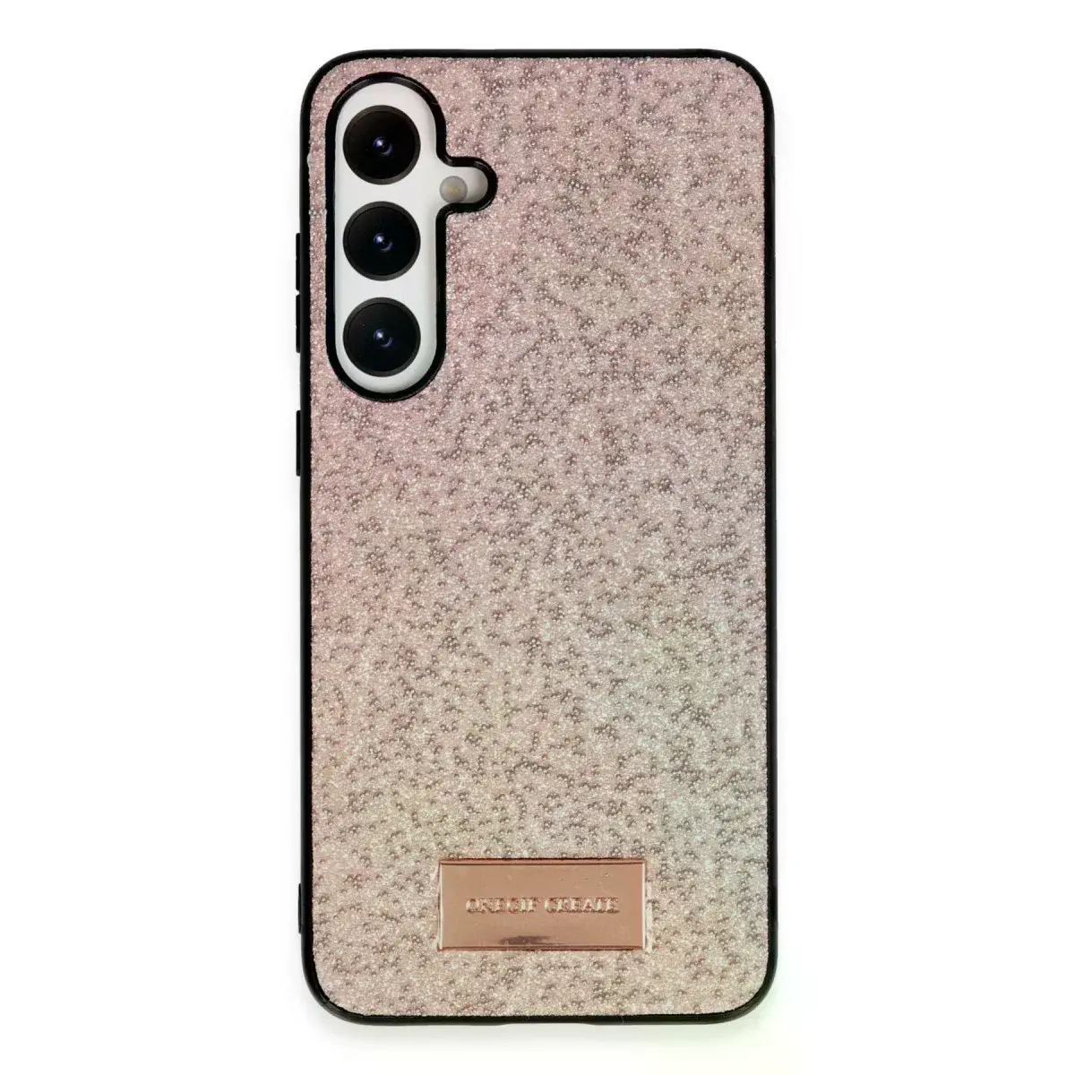 Onegif Samsung Galaxy A05s Bright Simli Kapak - Pembe