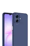 Samsung Galaxy A07 4G Nano içi Kadife Silikon - Lacivert-2