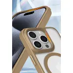 Apple İphone 15 Pro Max Kılıf Enka Magsafe Silikon Kılıf - Lacivert-2