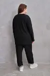 Kadın Yeni Sezon Uzun Kollu Ribana Detay Ikili Takım-8