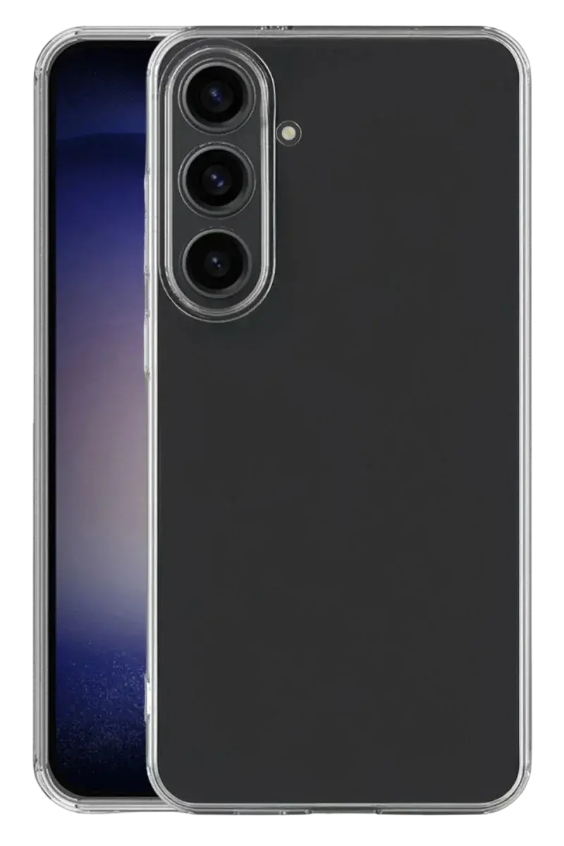 Samsung Galaxy S26 FE Lüx Şeffaf Silikon - Şeffaf