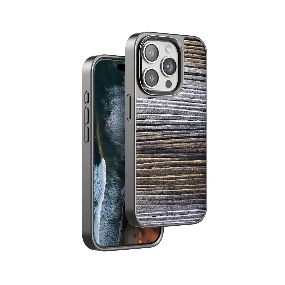 Venco Apple İphone 14 Pro Wave Kapak - Sarı