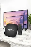 TV Box Android Uyumlu 4 Çekirdekli WİFİ Bağlantılı 4K-4