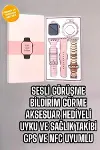 Akıllı Saat Amoled Ekran 3 Kordonlu Aksesuar Hediyeli Sesli Görüşme-2