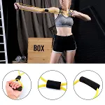 8 Şeklinde Direnç Bandı Yoga Plates Ve Vücut Geliştirme Egzersiz Bandı-3