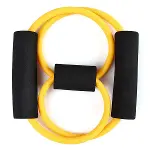 8 Şeklinde Direnç Bandı Yoga Plates Ve Vücut Geliştirme Egzersiz Bandı-4