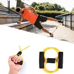 8 Şeklinde Direnç Bandı Yoga Plates Ve Vücut Geliştirme Egzersiz Bandı-1