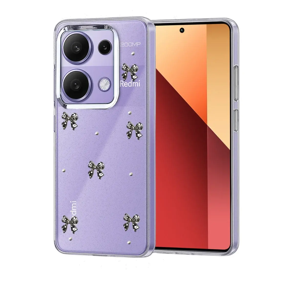 Xiao Red Note 13 Pro 4g Fiyonk Desenli Kapak - Desen 5