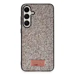 Onegif Samsung Galaxy A55 5g Bright Simli Kapak - Gold-1