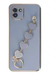 Samsung Galaxy A03 Kılıf Esila Silikon - Gri-2