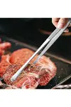 Yiyecek Servis Maşası Air Fryer Master Chef Şef Cımbızı Et Kızartma Barbekü Aleti 30 Cm-4